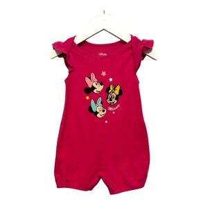 ⭐️ 5/$30 Disney Baby Minnie Mouse Romper size 6 Months